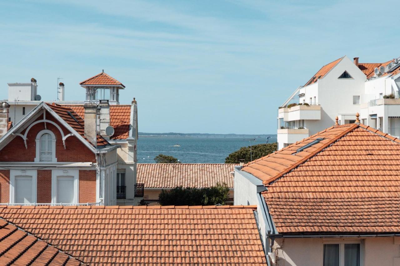 Down Center - Incroyable Vue Mer Proche Plage Arcachon Bagian luar foto