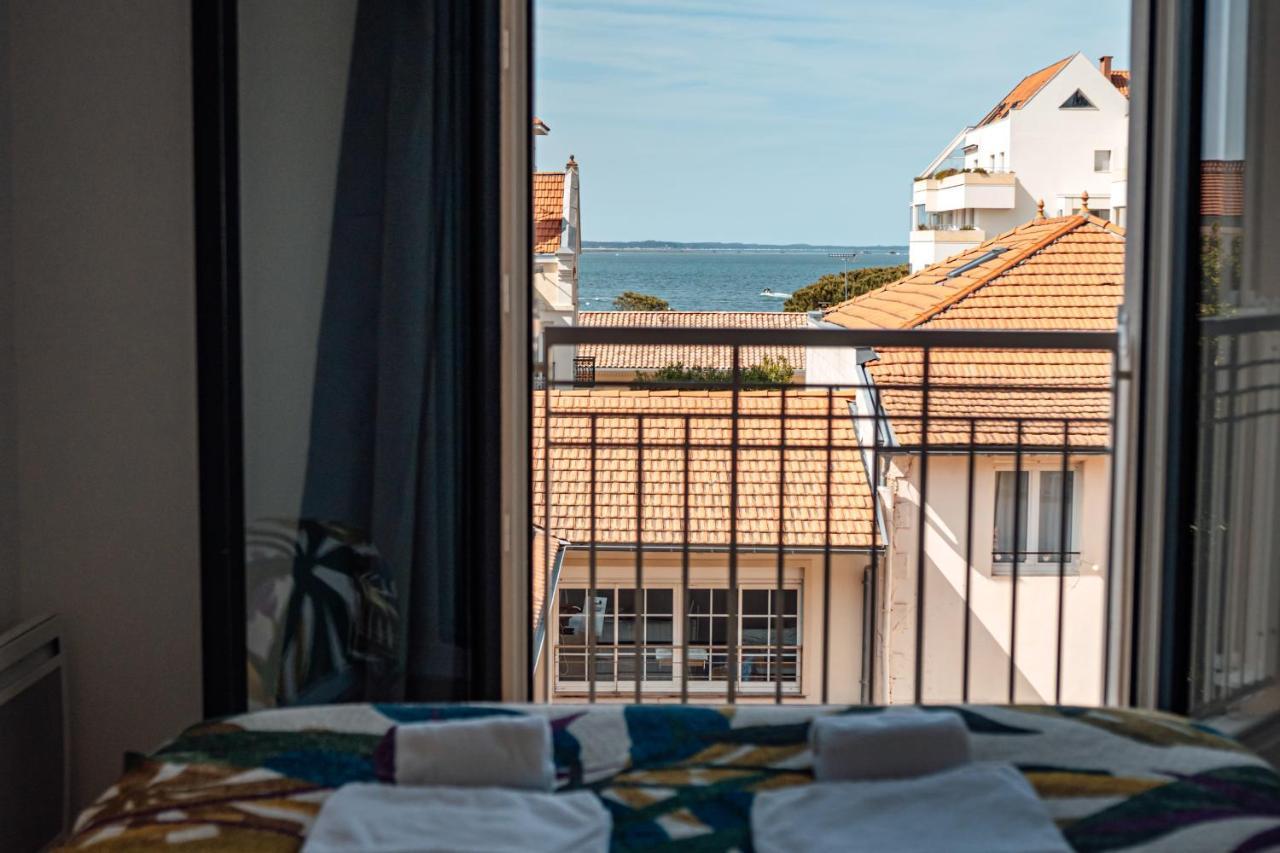 Down Center - Incroyable Vue Mer Proche Plage Arcachon Bagian luar foto